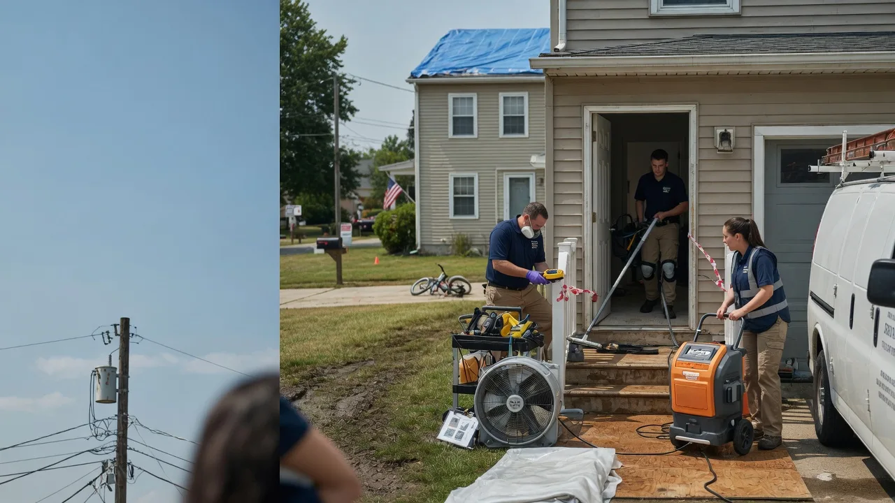 Water Damage Repair in Peabody, KS near me
